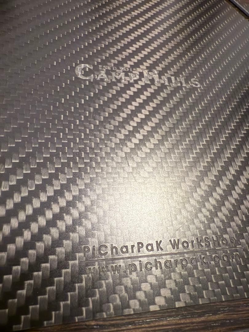 PICharPaK WorkSHoP. × CAMP HILLSカーボンプレート