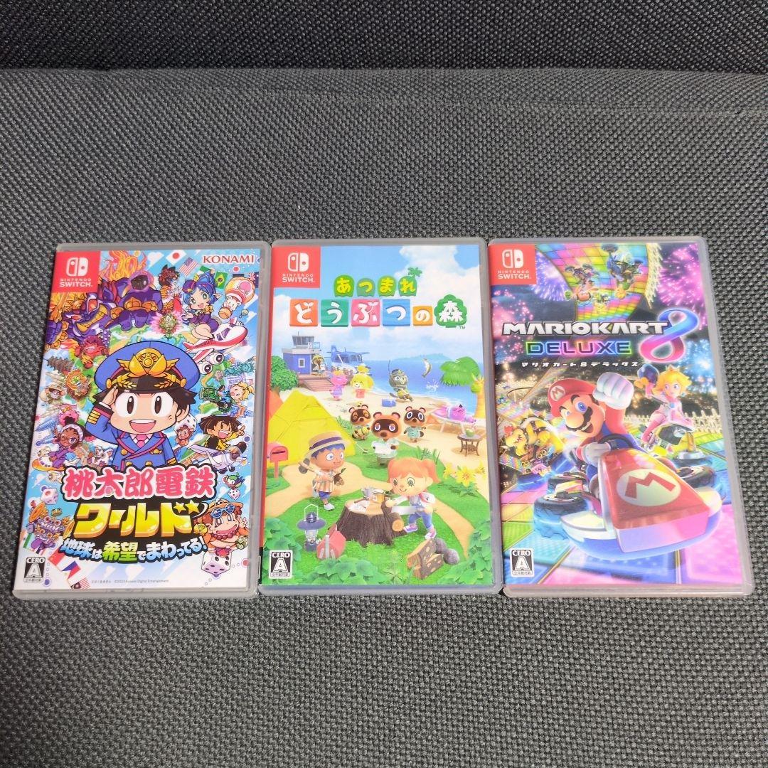 Nintendo Switch 本体 + マリカ 桃鉄 あつ森