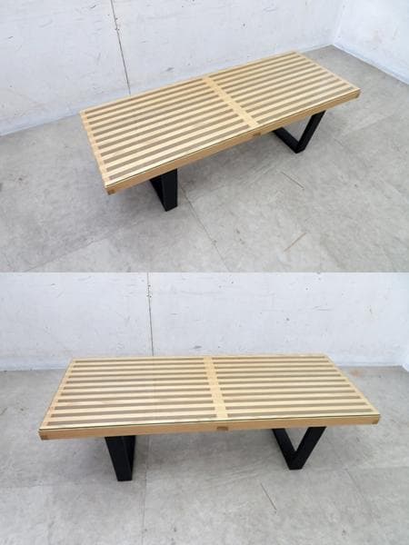 展示品■ネルソン■プラットフォームベンチ■コーヒーテーブル■リプロダクト