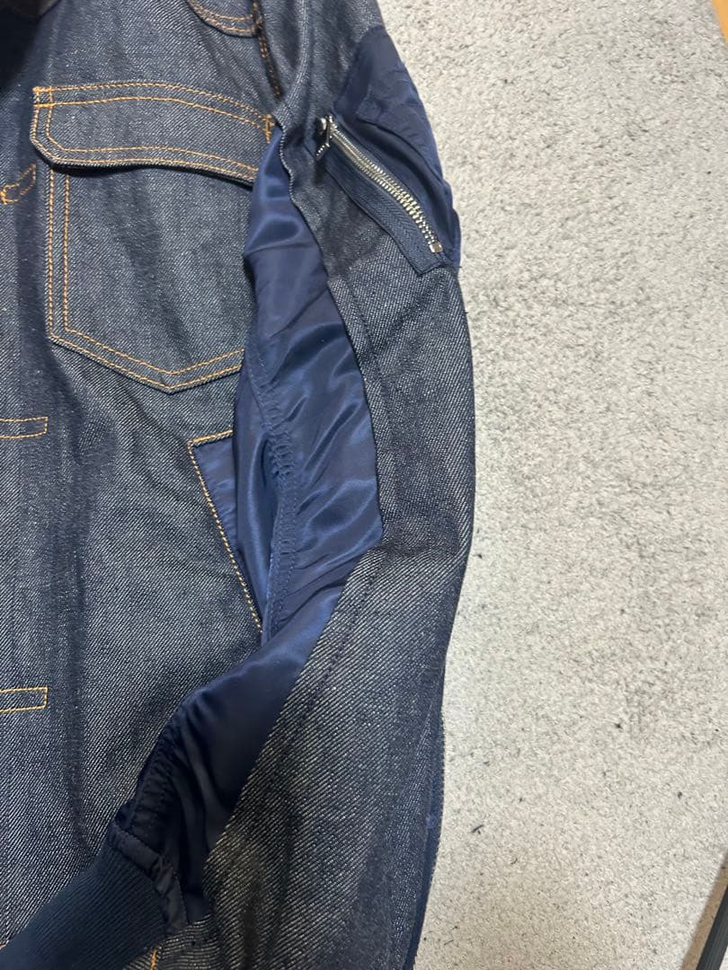 S*N様 新品未使用！SACAI × A.P.C. デニムジャケット　インディゴ