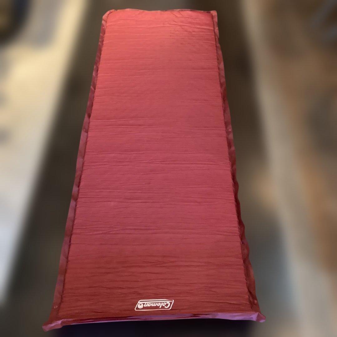 Coleman 赤 インフレーターマット