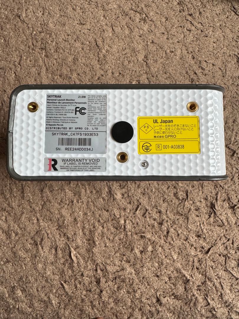 スカイトラック SKYTRAK 弾道測定器