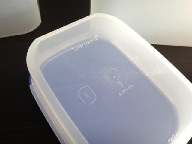 新品★タッパーウェア★4点セット★MMワイド#3★保存容器★Tupperware