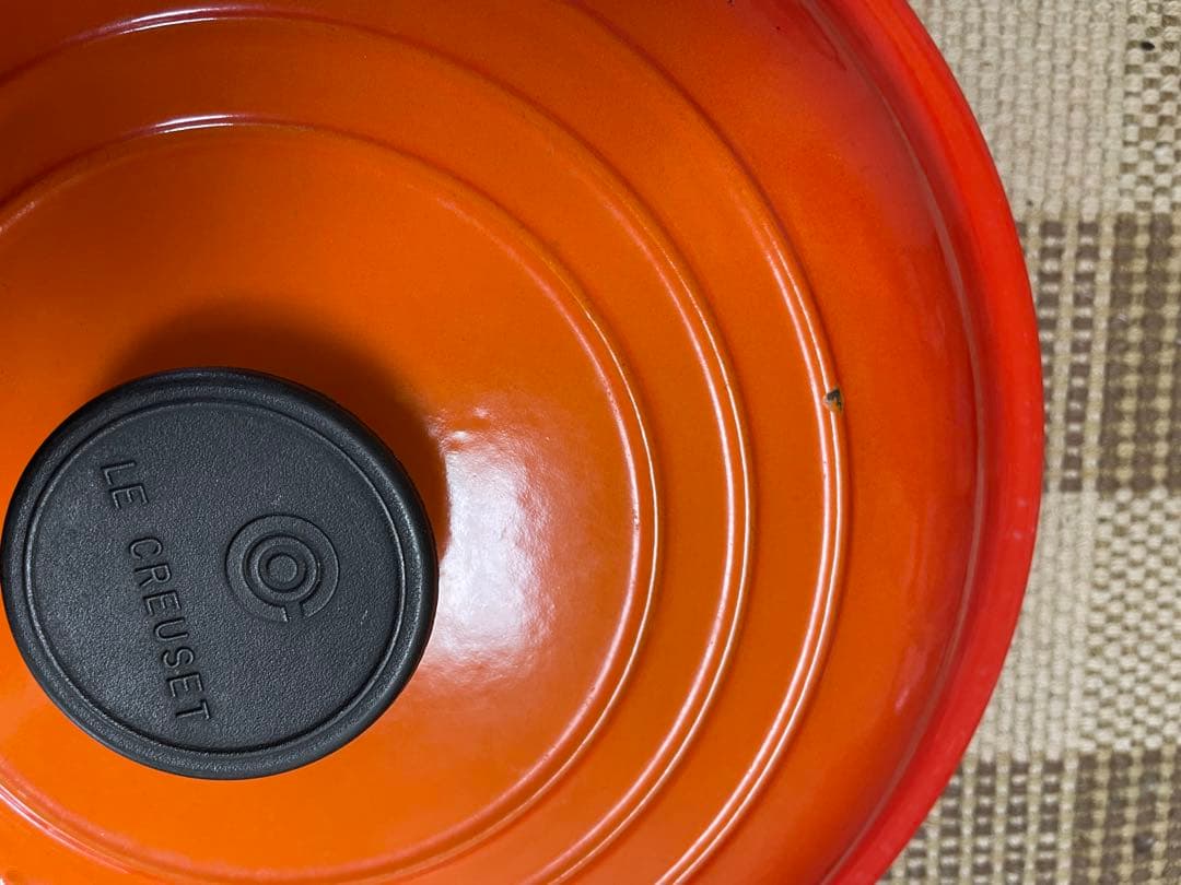 LE CREUSET ビュッフェ キャセロール　26cm オレンジ　浅型