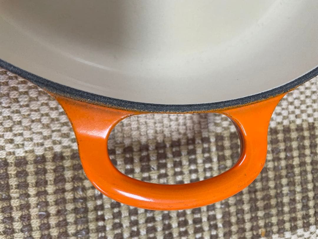 LE CREUSET ビュッフェ キャセロール　26cm オレンジ　浅型