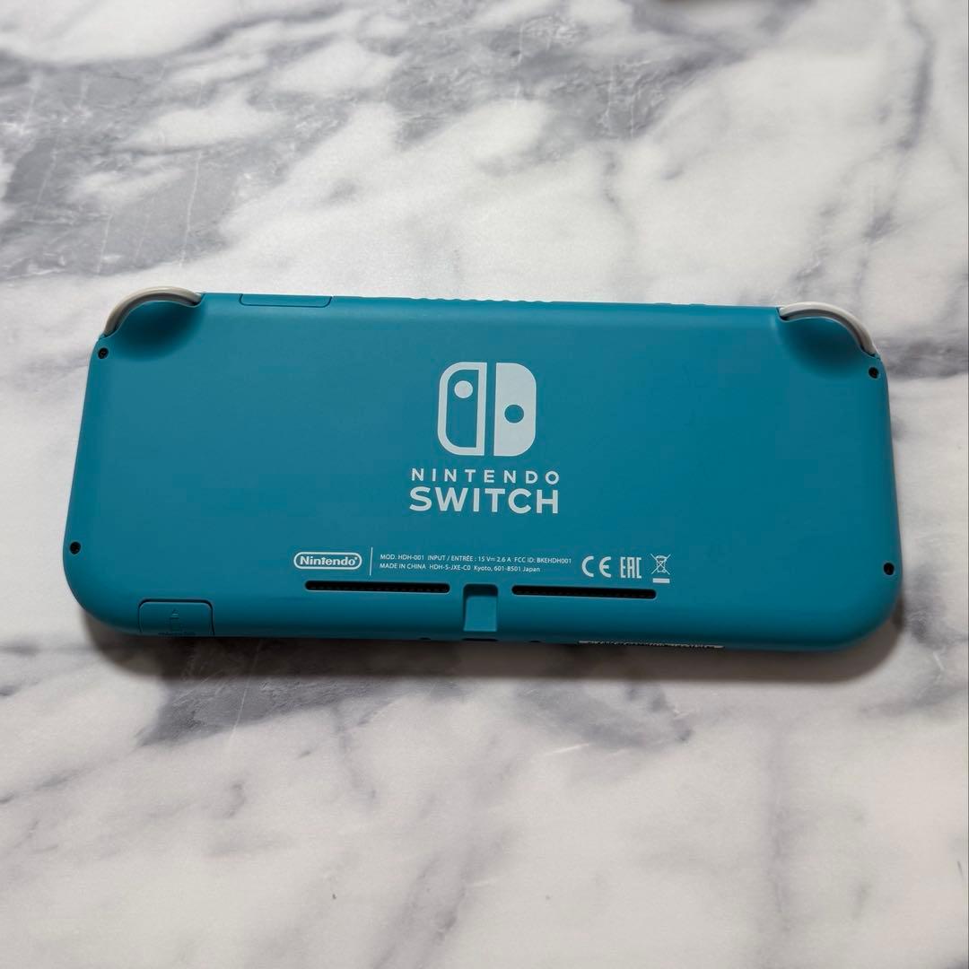 Switchライト ターコイズブルー 動作確認済み 本体 充電器セット