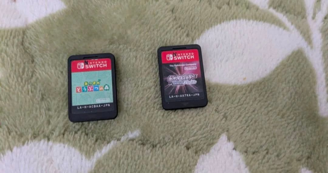 任天堂Switch用ソフト あつ森 & シャイニングパール