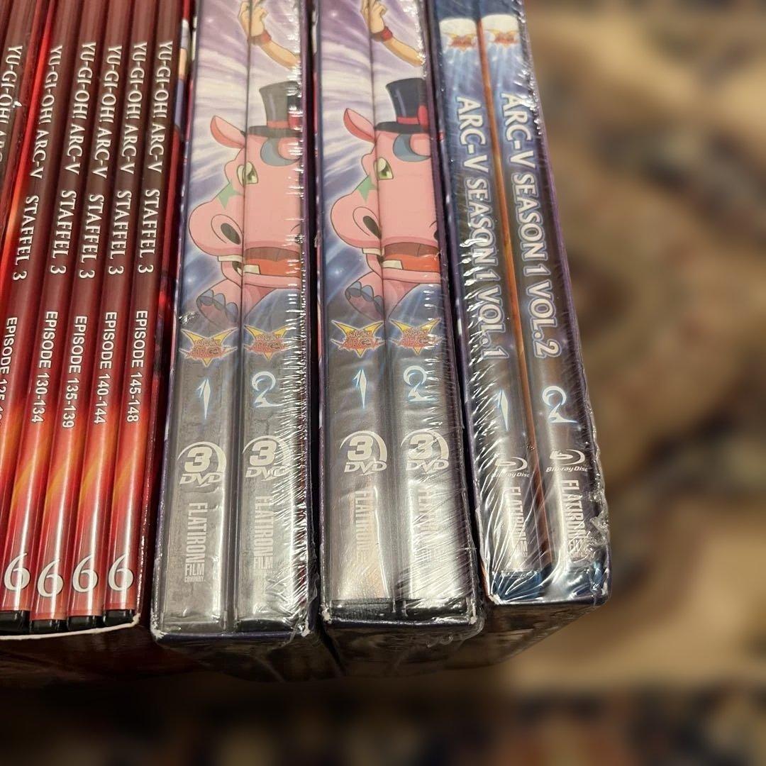 多言語　遊戯王ARC-V シーズン　DVDセット　6