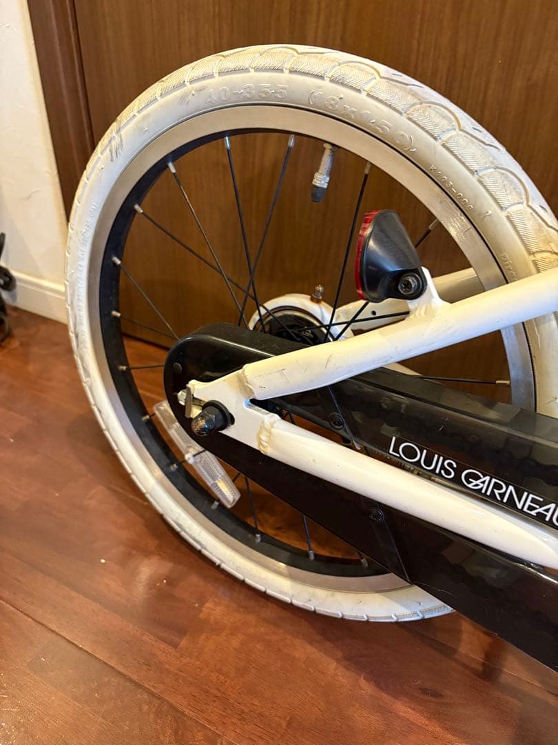 Louis Garneau キッズ自転車 ホワイト　引き取り限定　18インチ