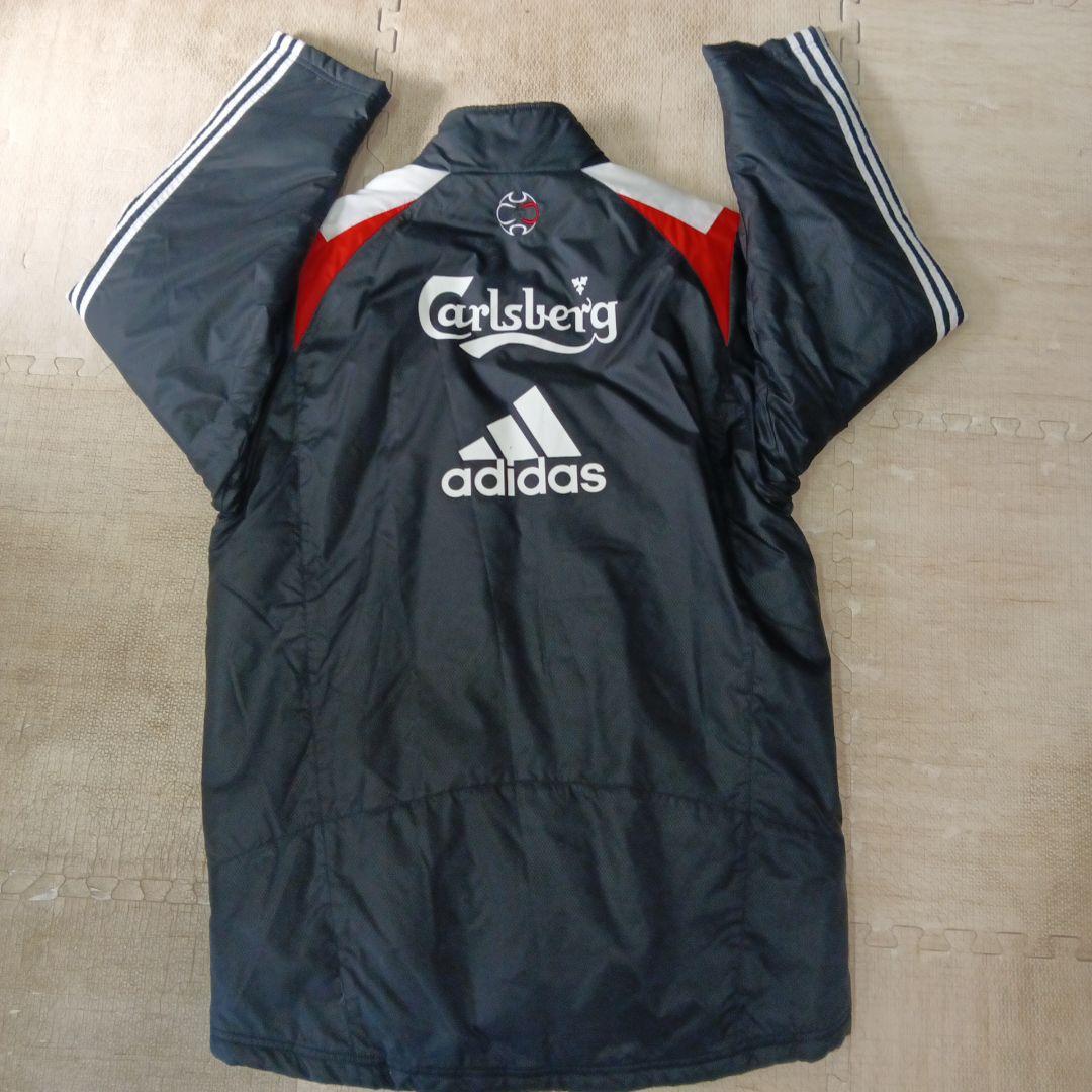 adidas Liverpool FC ベンチコートOサイズ