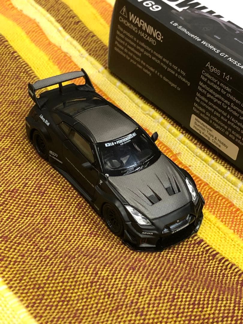 minigt R35 gtr シルエット 169