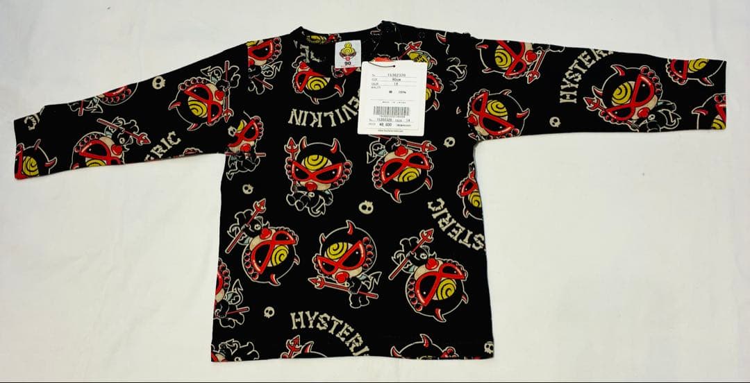 新品 ヒステリックミニ ロングTシャツ90cm