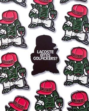 ラウンド用品・アクセサリー LACOSTE x Golfickers \"Ball Marker\"