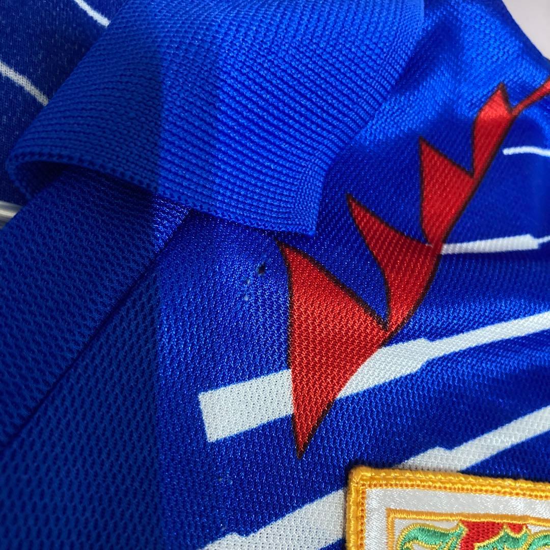 アシックス サッカー日本代表ユニフォーム ドーハモデルL 日本製
