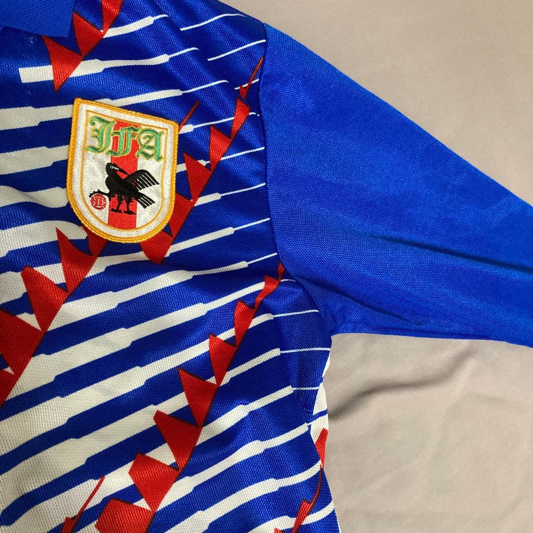 アシックス サッカー日本代表ユニフォーム ドーハモデルL 日本製