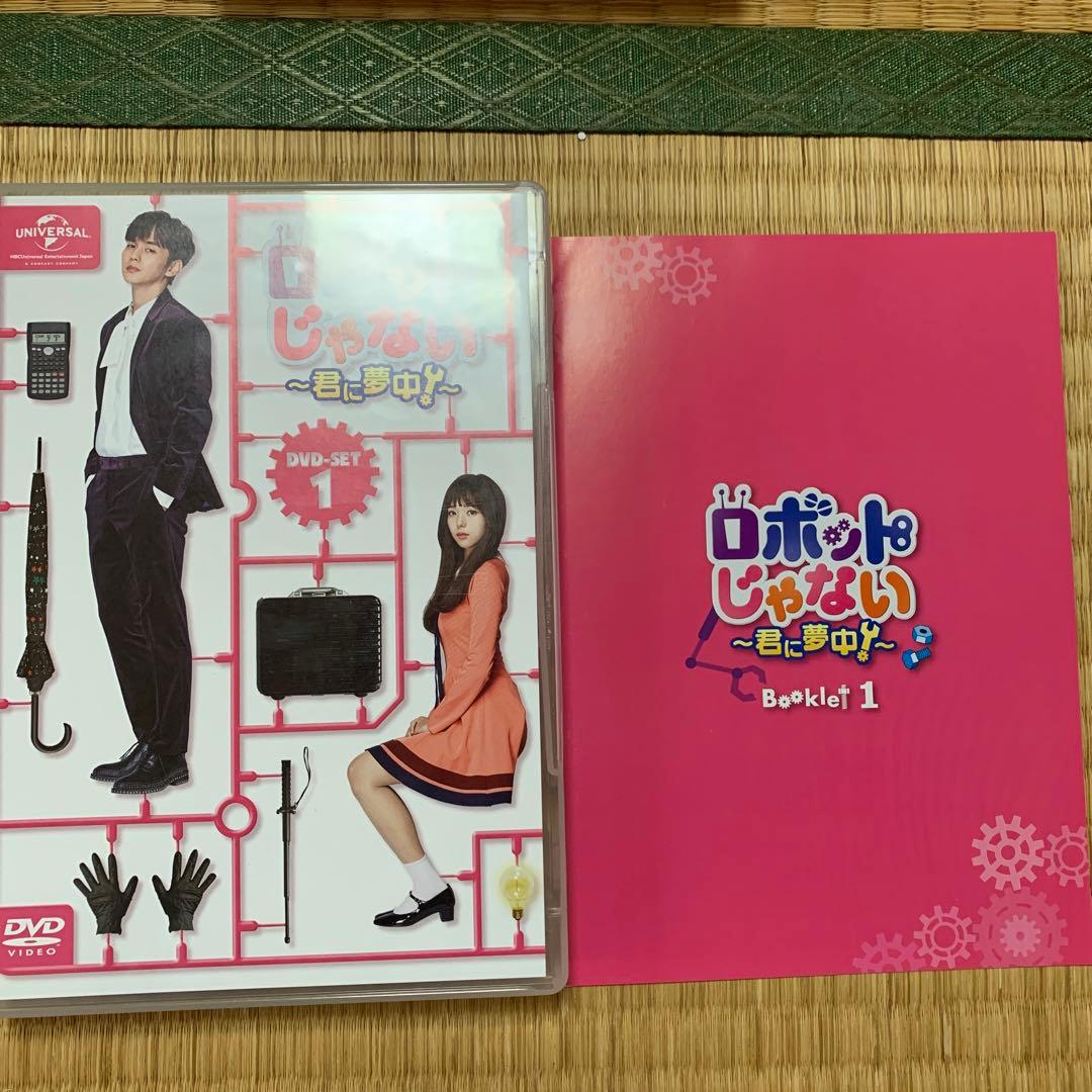 ロボットじゃない ～君に夢中～ DVDセット 1・2 ユスンホ　チェスビン