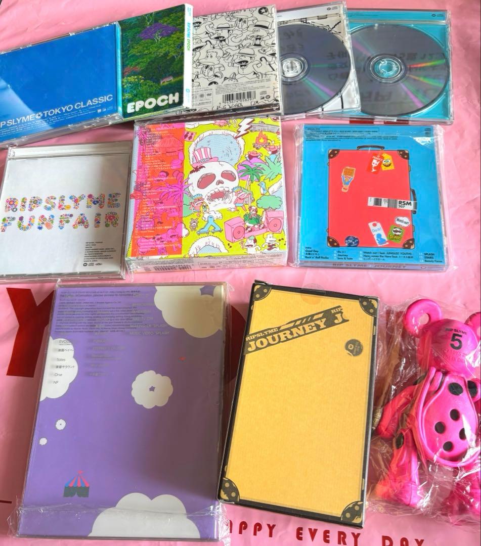 500名限定マスコット付 RIP SLYME CD DVD まとめ 非売品 レア
