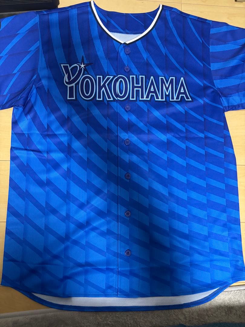 横浜DeNAベイスターズ チャンピオン 優勝 日本一記念 ユニフォーム o xl