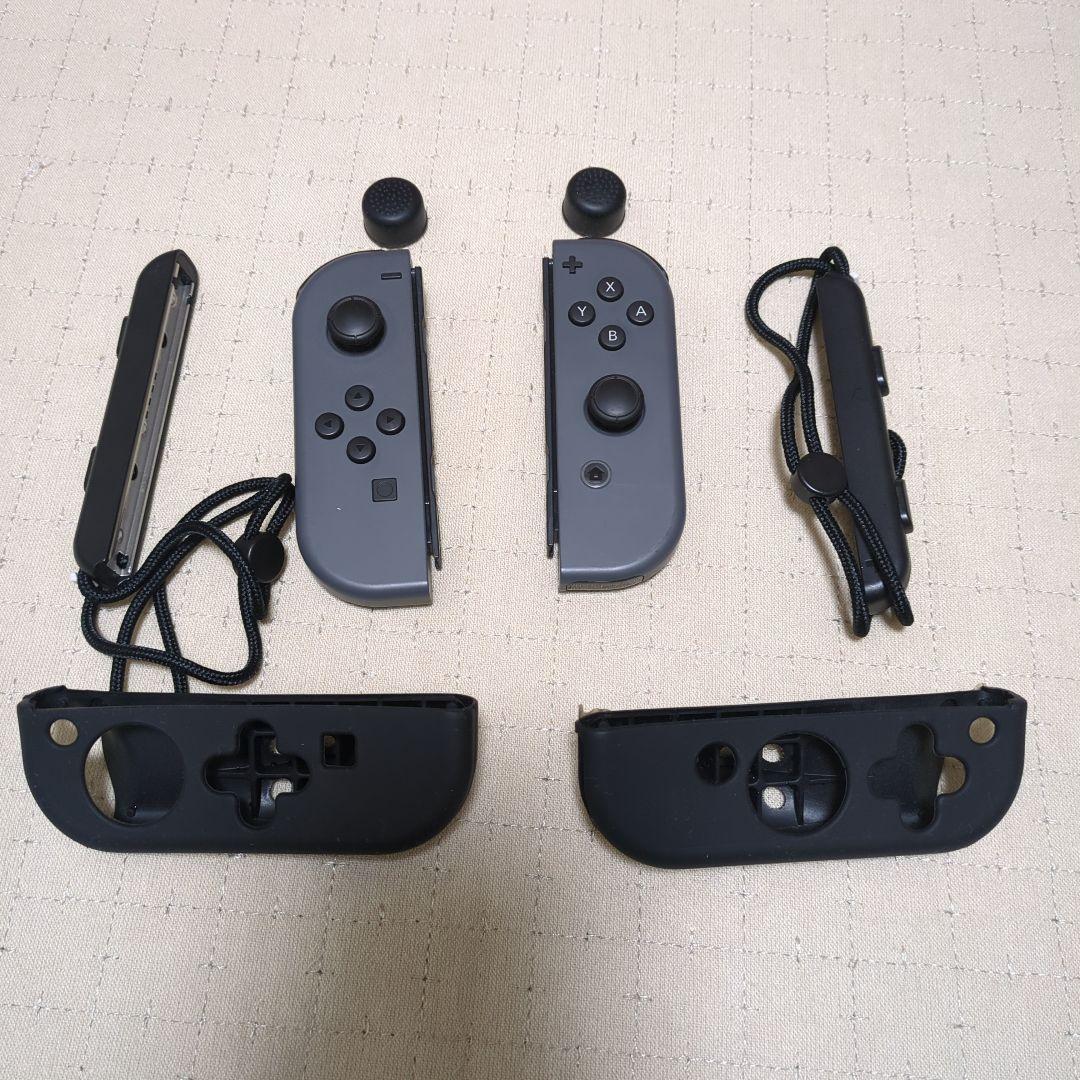 ニンテンドースイッチ本体　純正ハンドル2個　ソフト1本セット