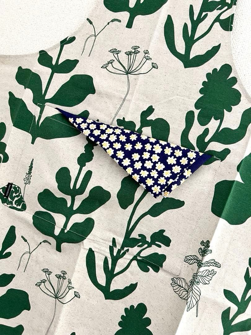 ●新品未使用●マリメッコ　marimekko エプロン　野菜　人気
