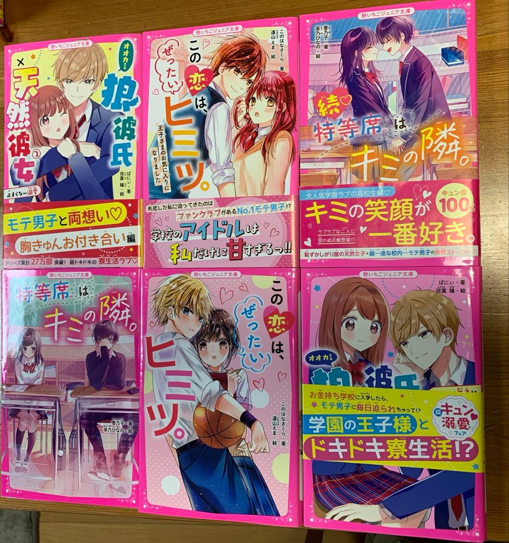 野いちごシリーズ　ジュニア文庫　　　　　　　　　22冊セットまとめ売り