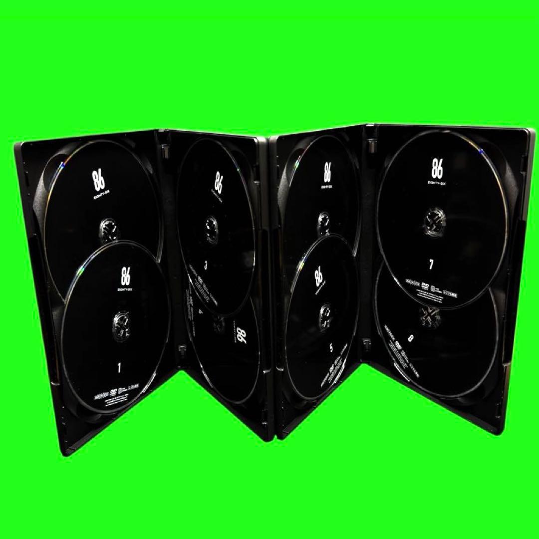 ケース付 86-エイティシックス- DVD 全8巻　全巻セット