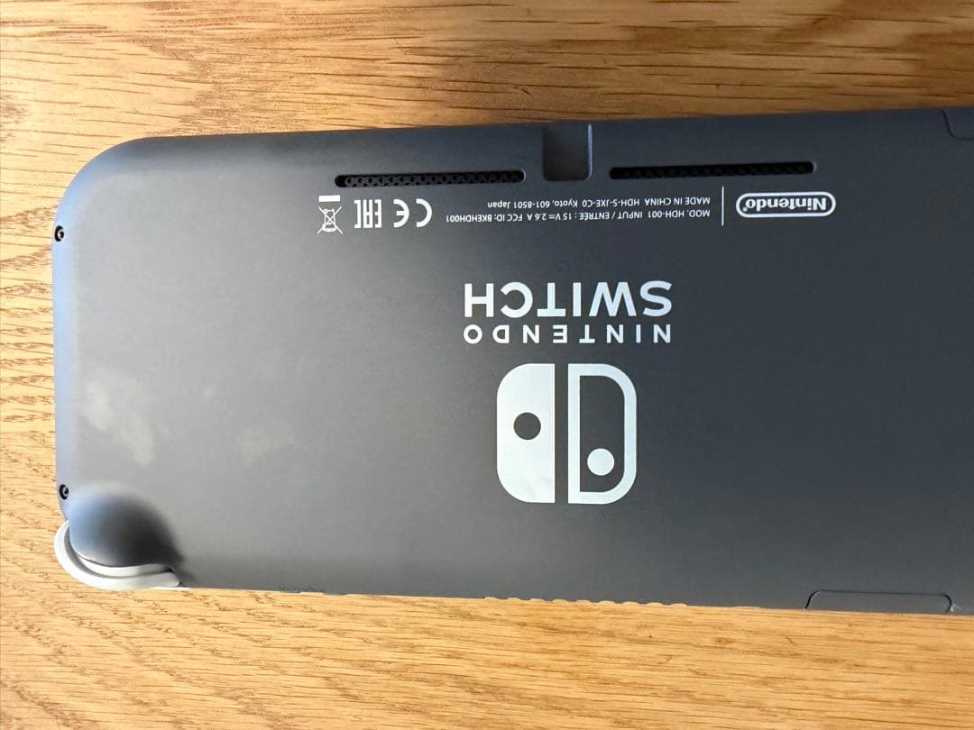 Nintendo Switch Lite グレー 箱付き　初期化済み