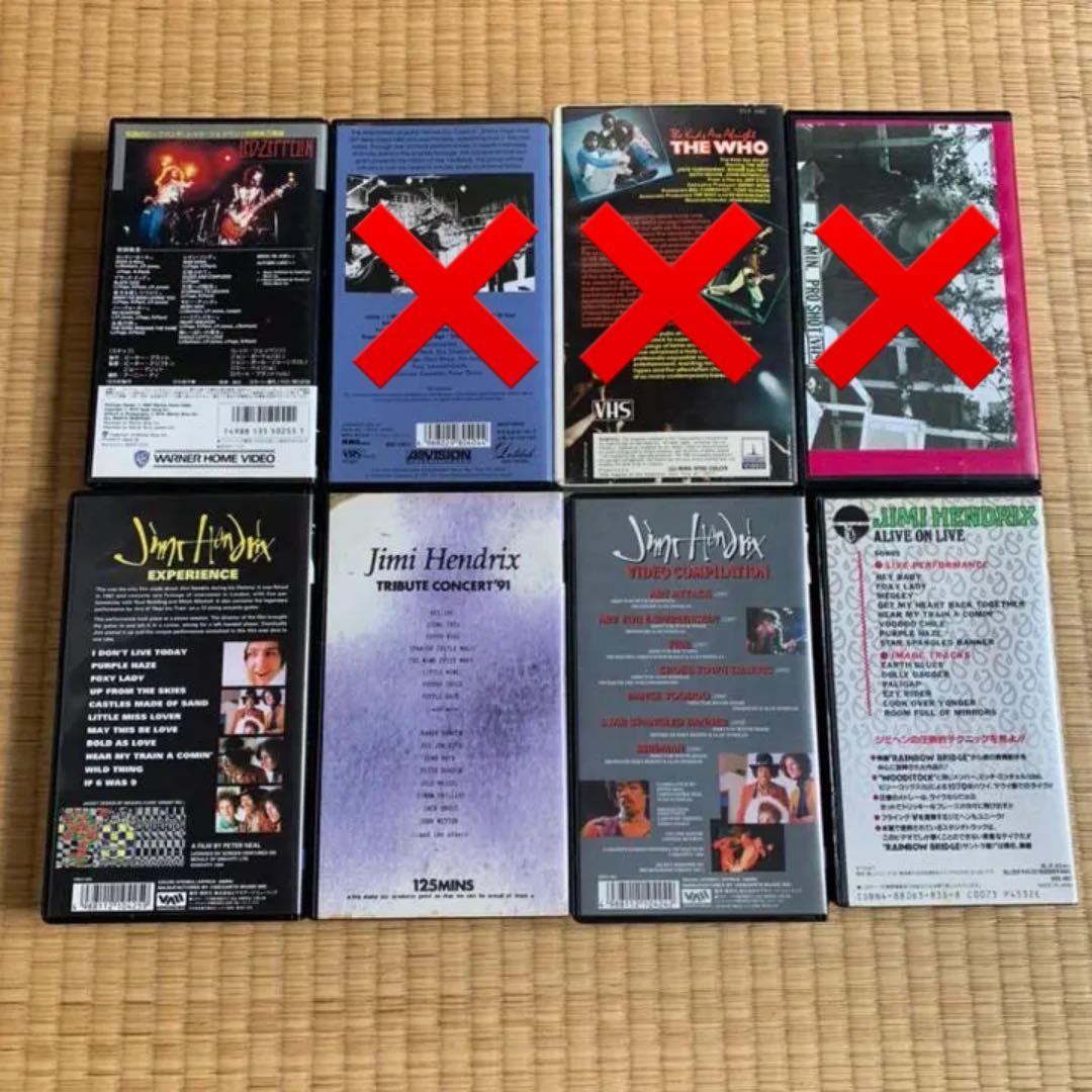 ✭VHS music video 洋楽✭1000円〜　値段交渉OK