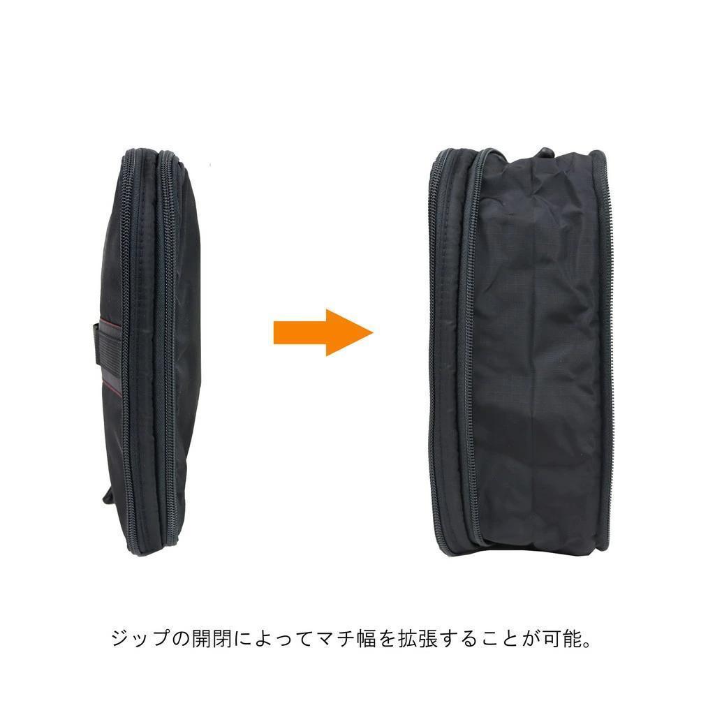 BRIEFING GOLF ブリーフィング エクスパンドポーチM ライトグレー