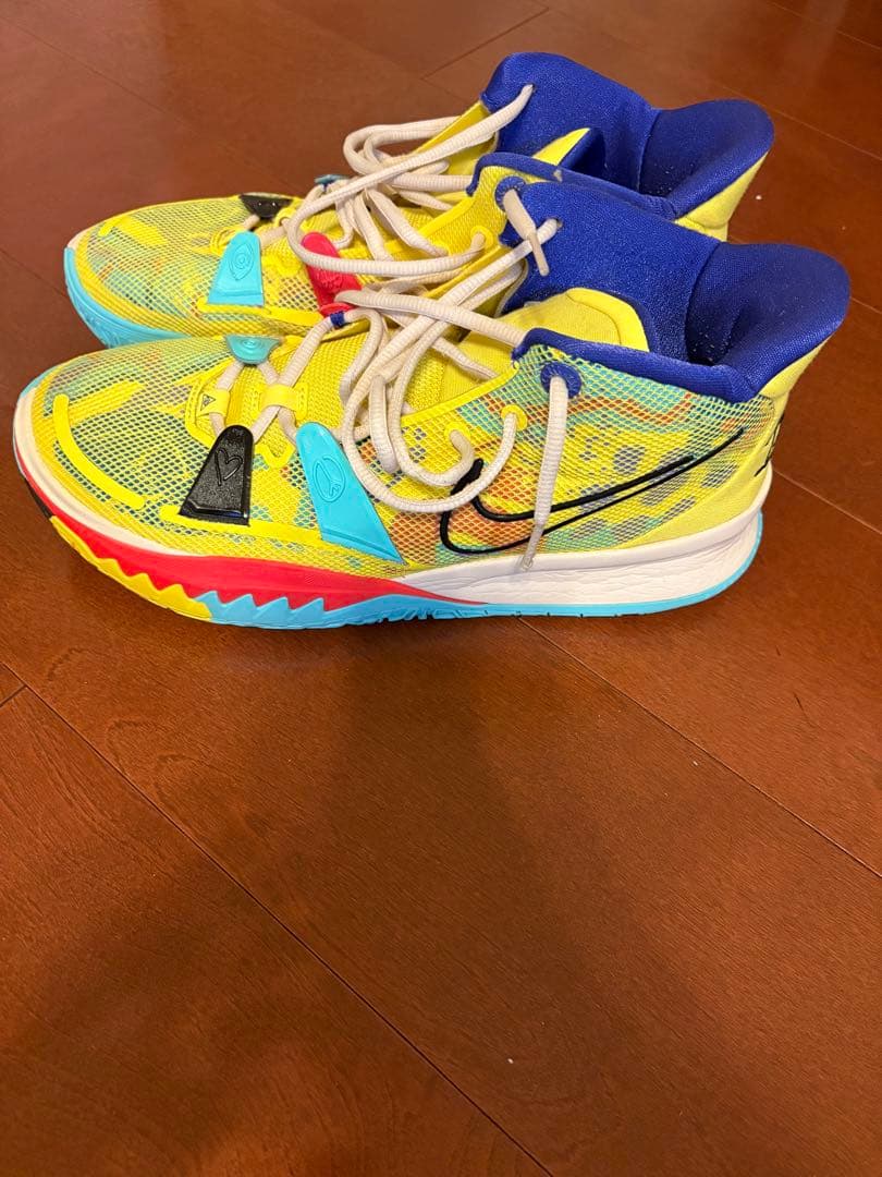 Nike バスケットボールシューズ イエロー/ブルー