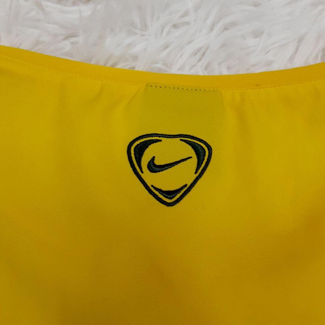 美品◎NIKE ナイキ 2002年ブラジル代表ユニフォーム Lサイズ イエロー