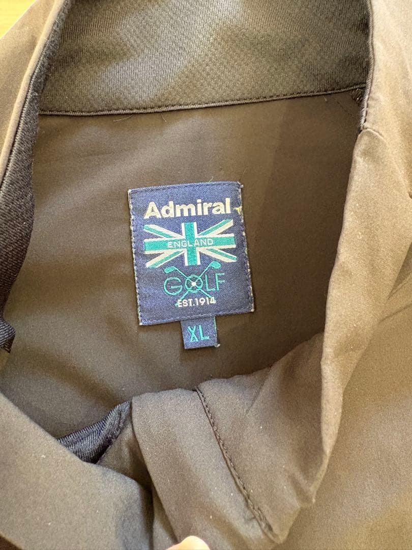 Admiral ゴルフジャケット XL ブラック
