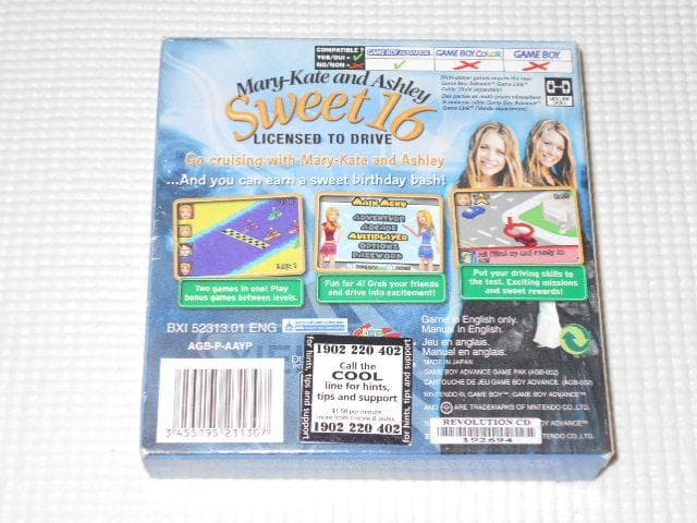 GBA★MARY-KATE AND ASHLEY SWEET16