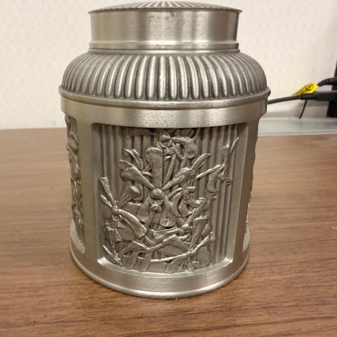 ロイヤルセランゴール 茶筒 Selangor Pewter