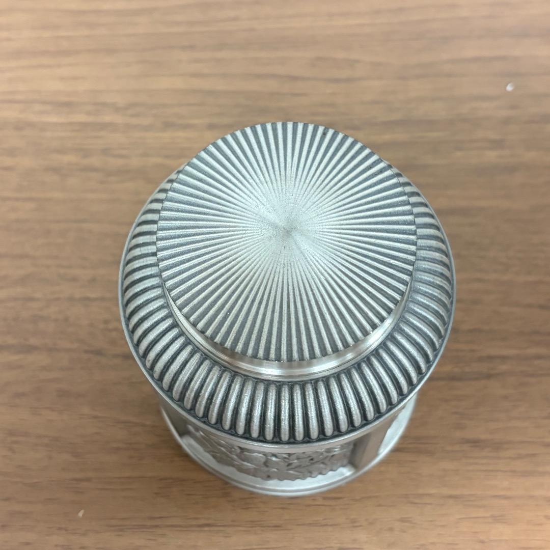 ロイヤルセランゴール 茶筒 Selangor Pewter