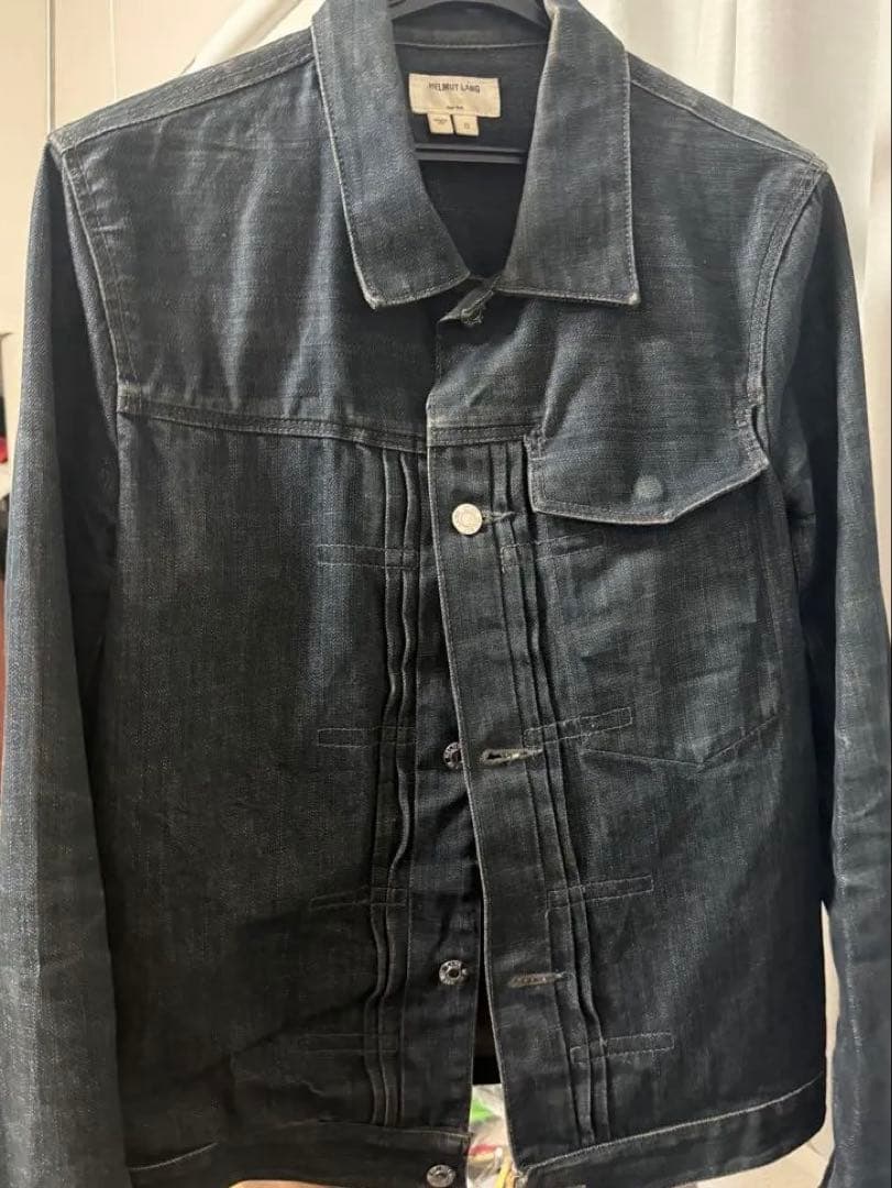 HELMUT LANG ダークデニム Gジャン Sサイズ
