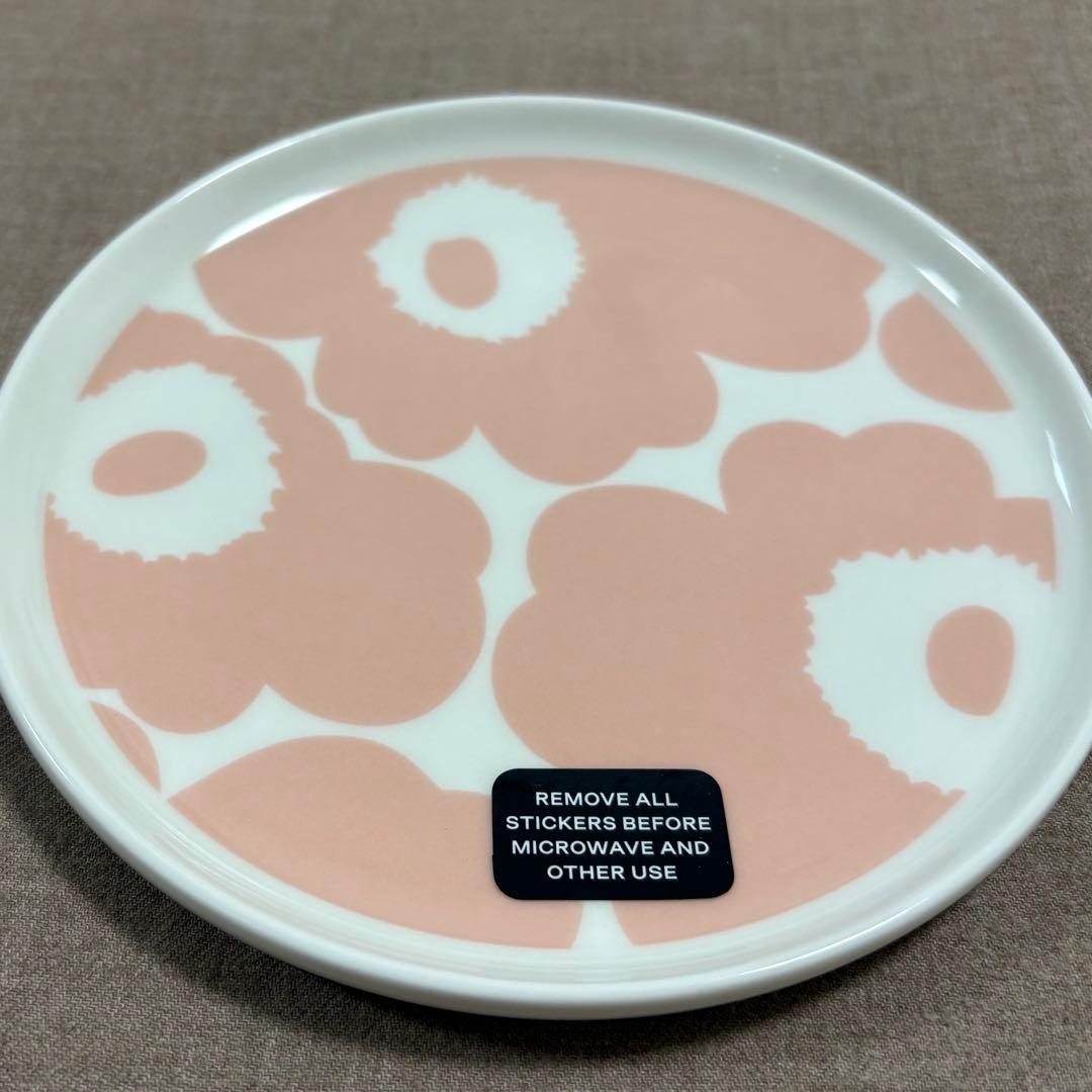 マリメッコ【marimekko】ウニッコ　プレート　Unikko　13.5㎝