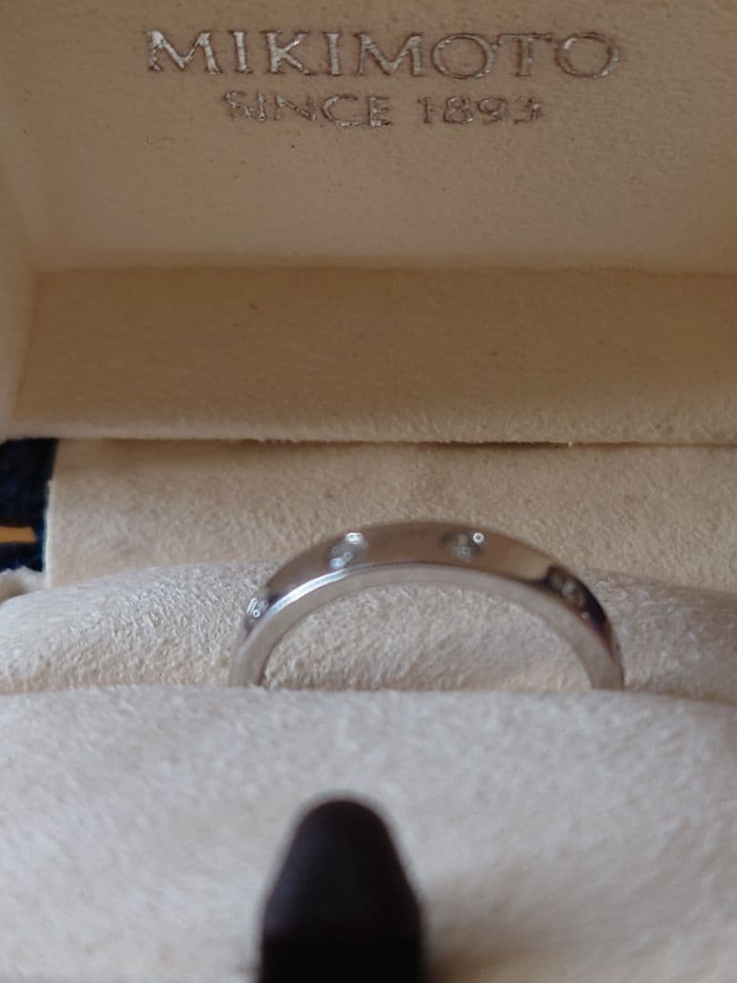 MIKIMOTO　プラチナダイヤリング
