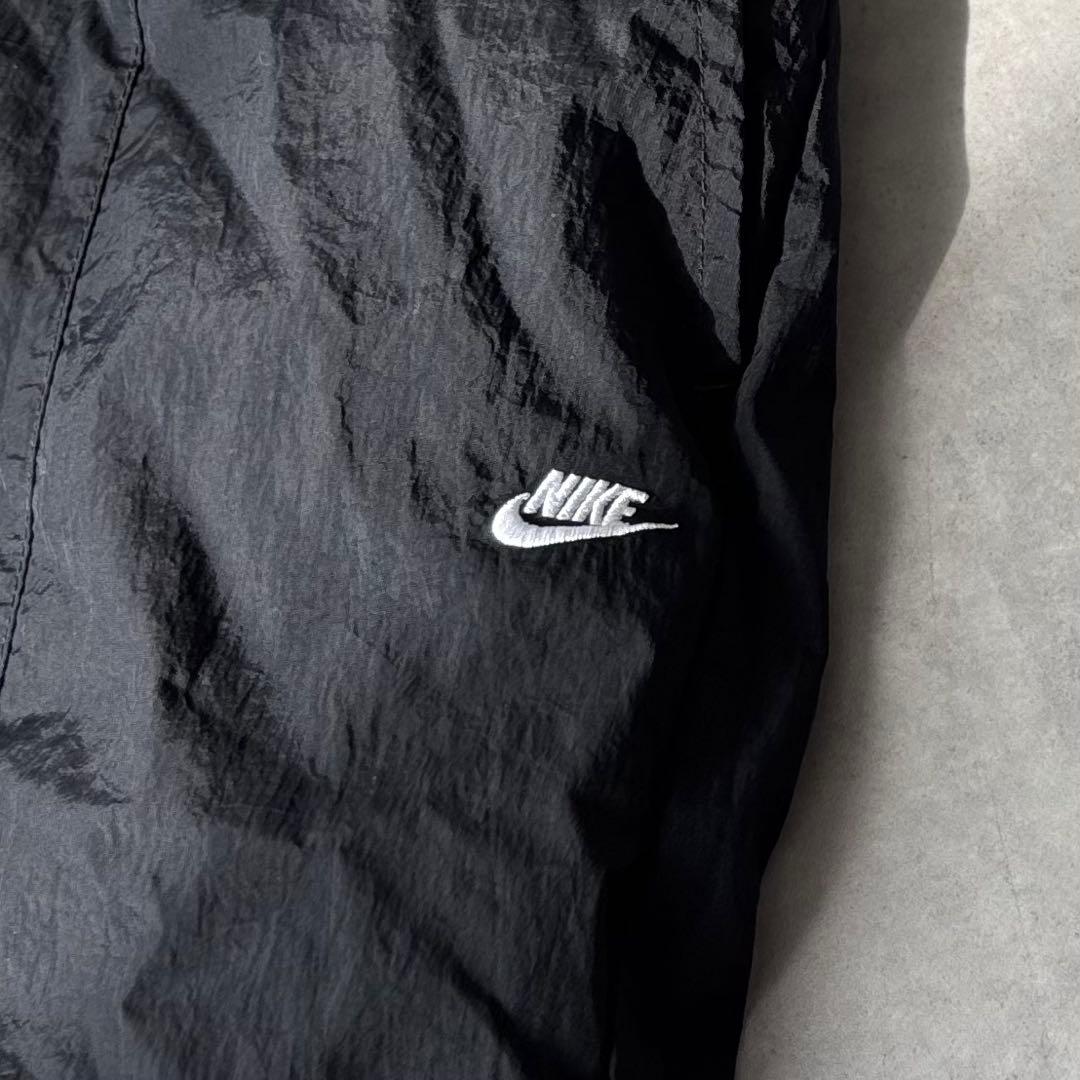 メ*メ様 16793 NIKE スモールロゴ 刺繍 ナイロン カーゴパンツ ワイ