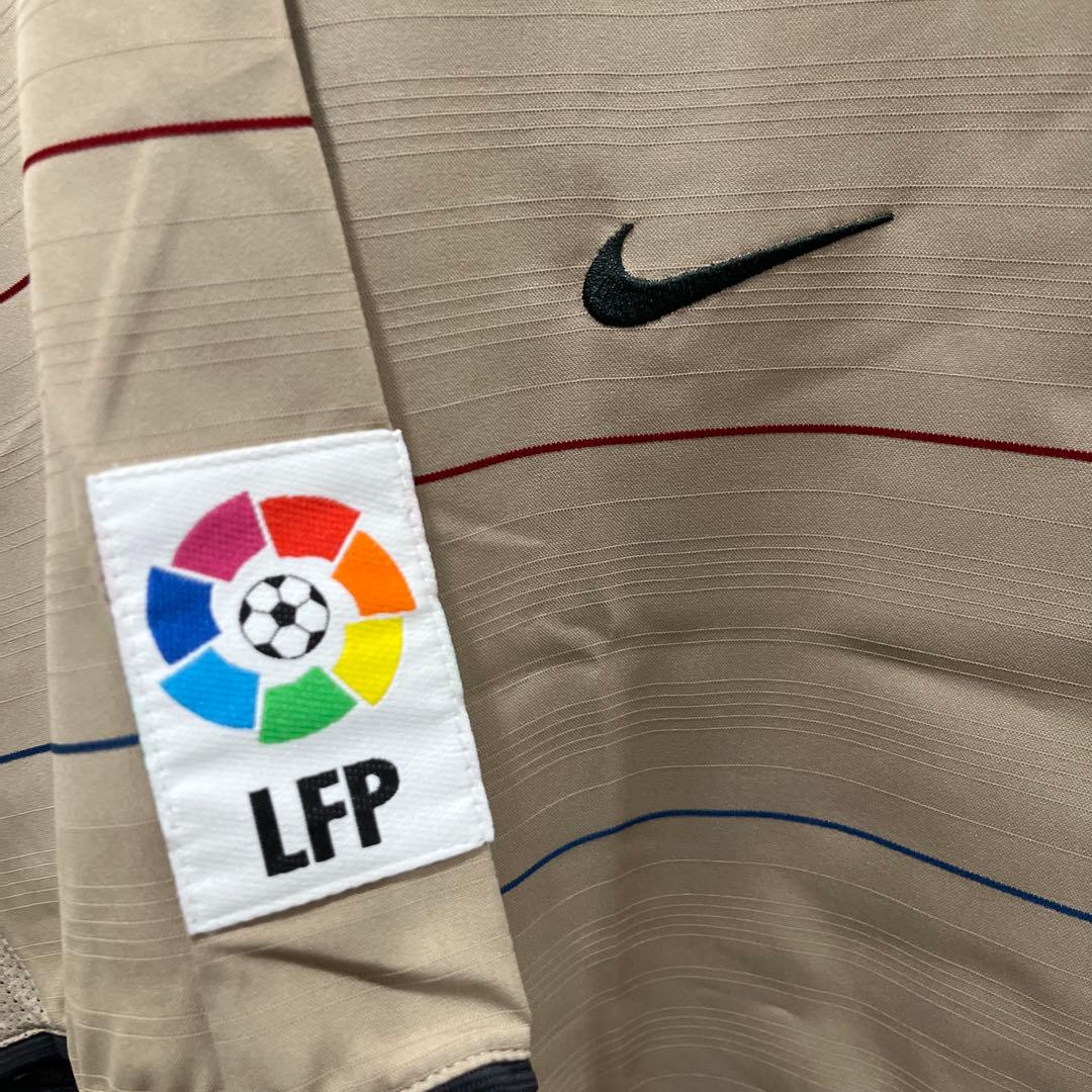 V*u様 FCバルセロナ ユニフォーム 04-05 アウェイ ベージュ Lサイズ