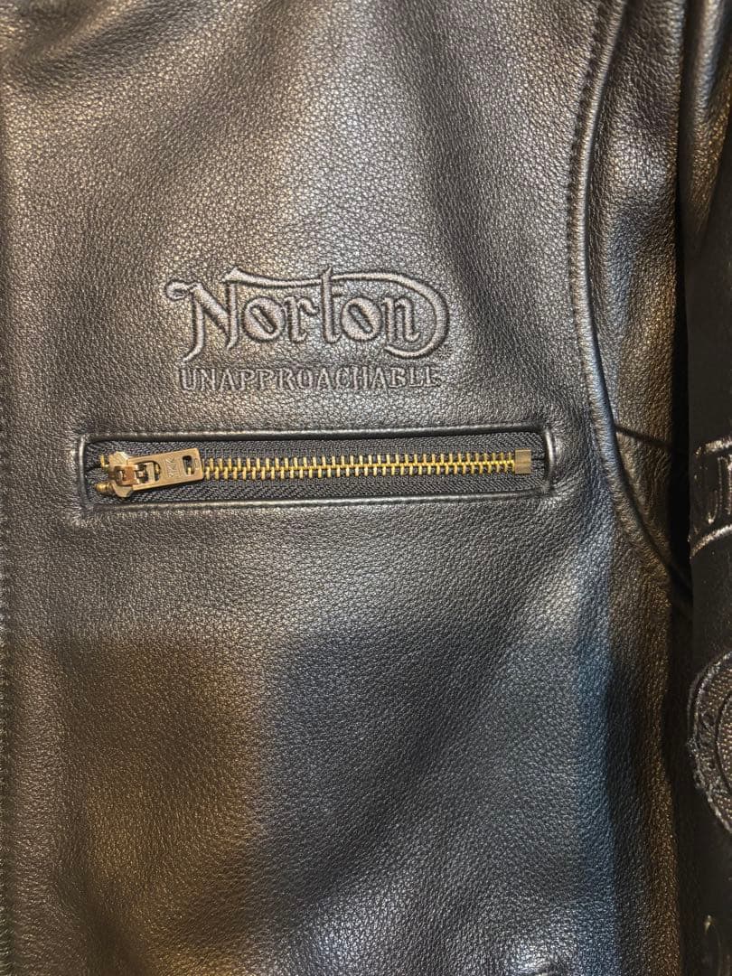 Norton 牛革ライダースジャケット数量限定品 未使用品　定価79990円