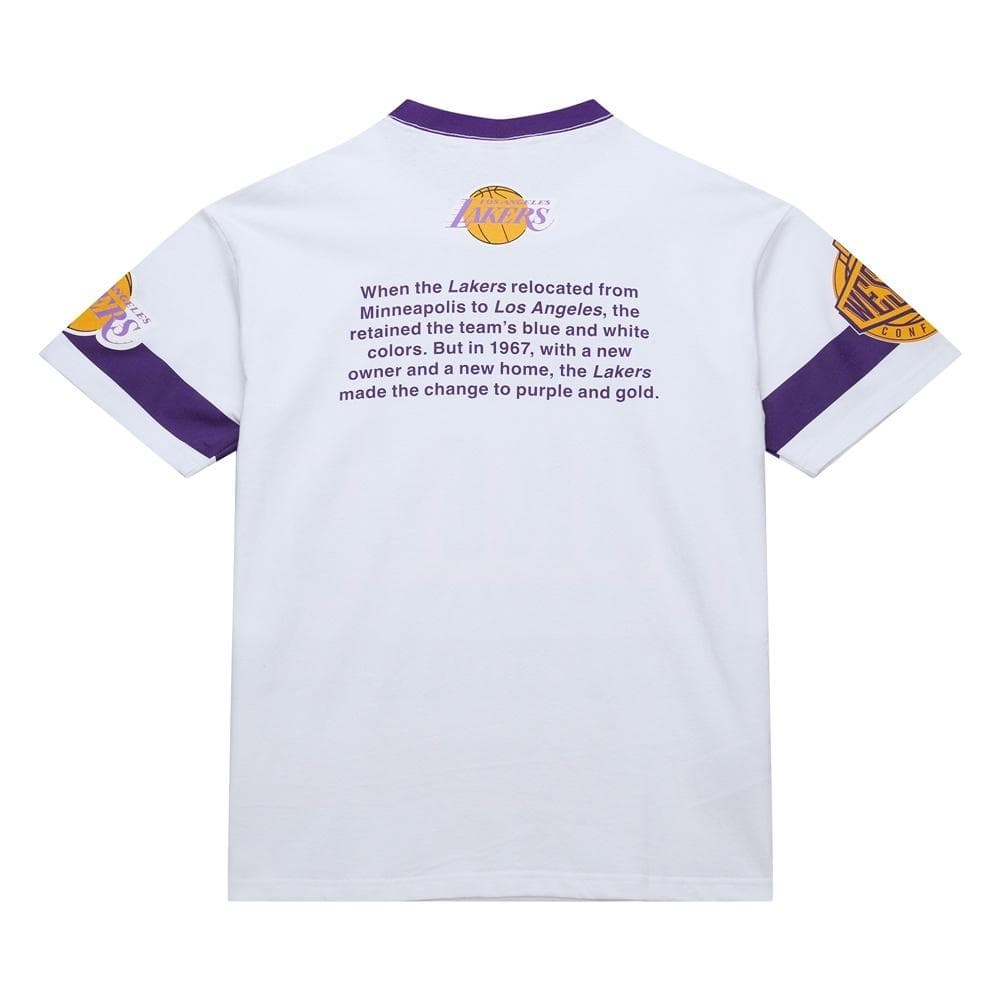 NBA LAKERS 八村塁レイカーズ両面プリントT新品USA Sサイズ