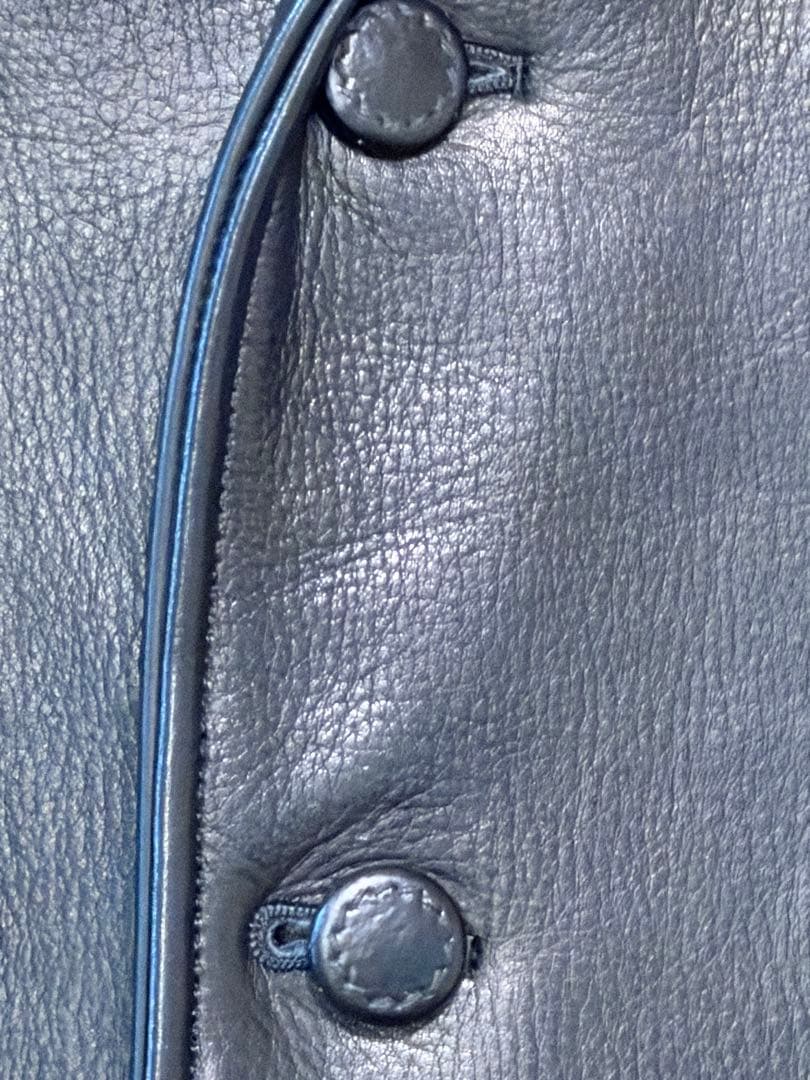 RUDE GALLERY BLACK REBEL レザージャケット/ＬTシャツ付