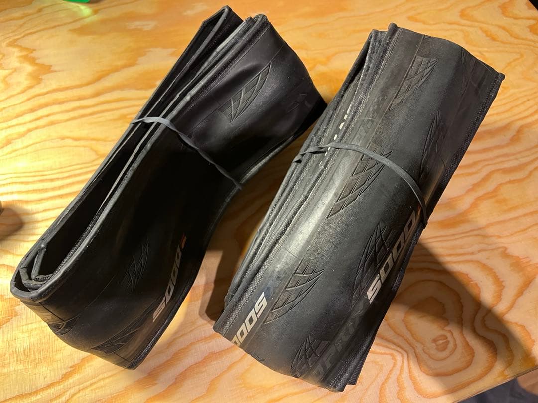 GP5000 700x32C 中古2本セット チューブ付き