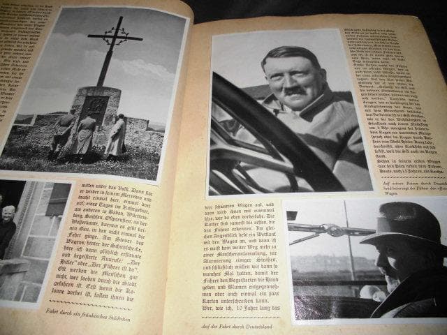アドルフ　ヒトラー写真集　1936年　普及豪華版