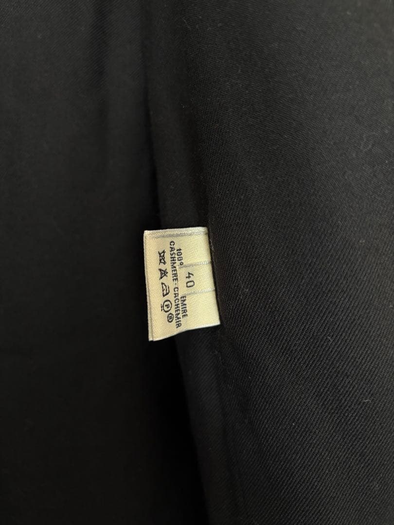 HERMES マルジェラ期 ストールドッキングカシミヤコート ジャケット