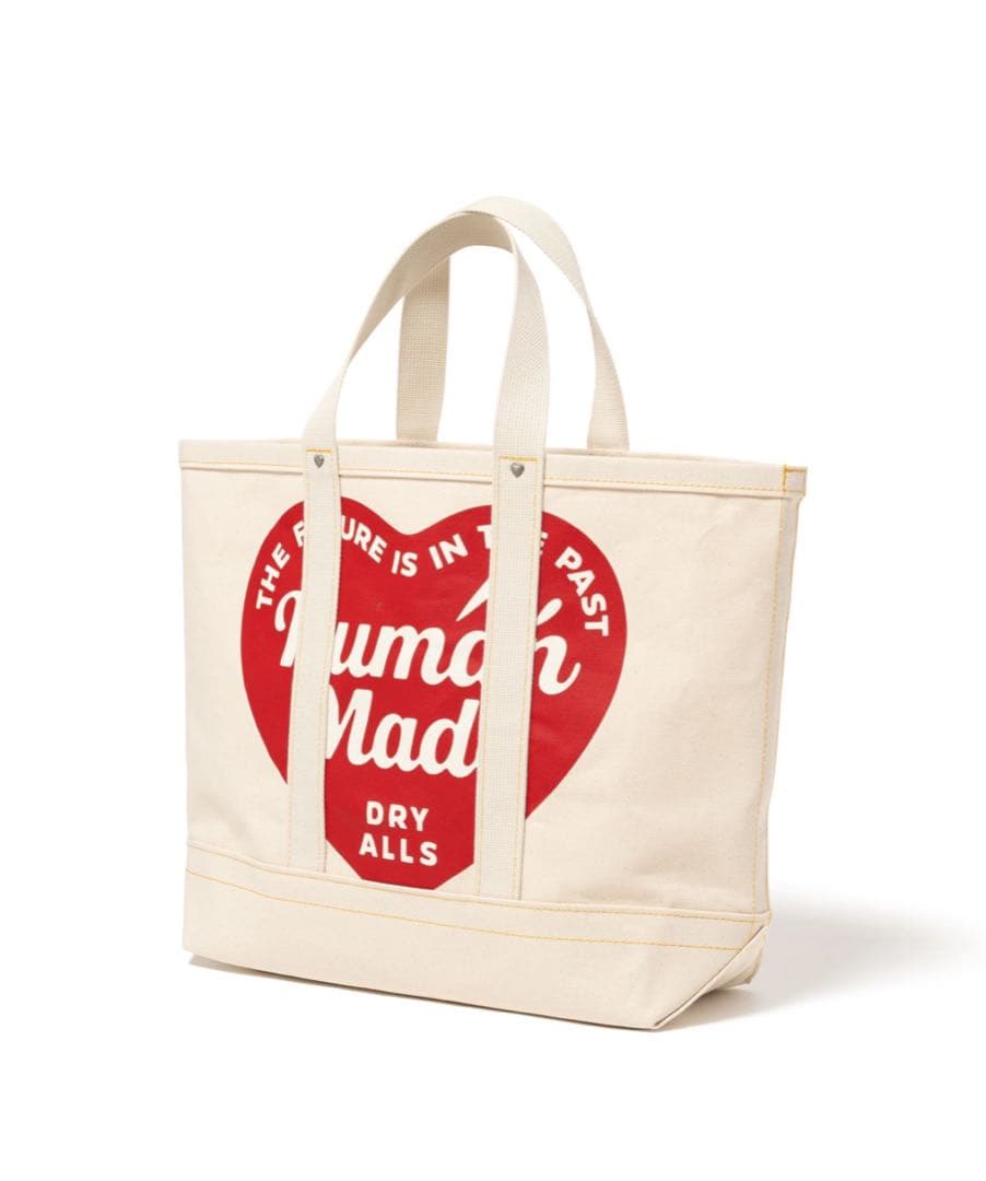 バッグ HUMAN MADE Canvas Tote Large \"White\"