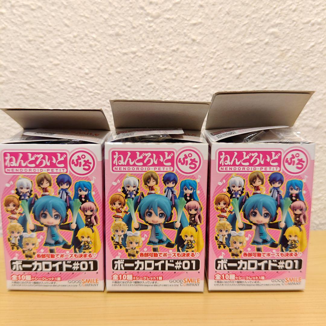 増殖気味 初音ミク　  Songs　 雪ミク　ボカロねんどろいどぷち3個