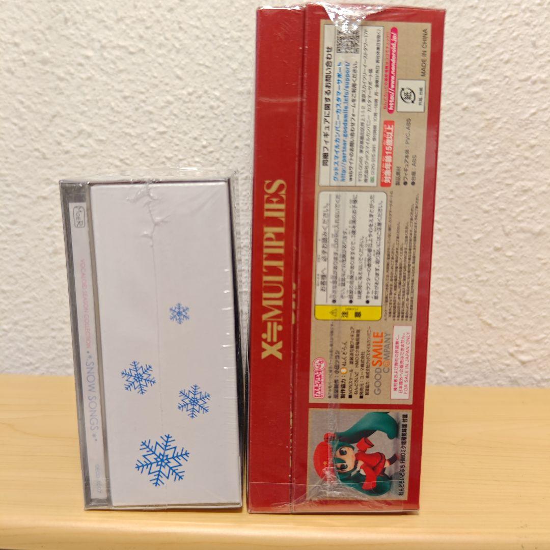 増殖気味 初音ミク　  Songs　 雪ミク　ボカロねんどろいどぷち3個