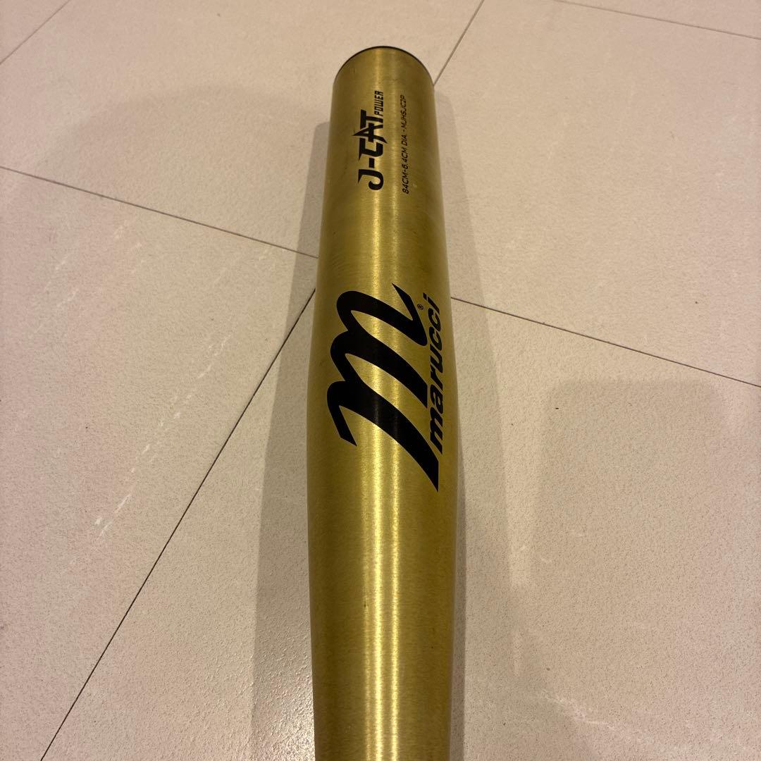 marucci 硬式用バット BE.JB-R ゴールド　高校野球対応モデル　84